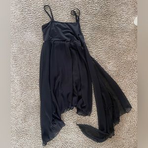 Body Wrapper Black Lyrical Dress | Medium